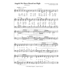 Angels We Have Heard On High (SATB chorus) Angels We Have Heard On High (SATB chorus)