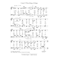 Come O Thou King of Kings