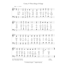 Come O Thou King of Kings (version 2)