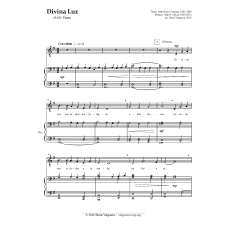 Divina Luz (SAB / Piano) Divina Luz (SAB / Piano)