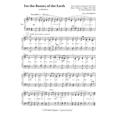 For the Beauty of the Earth (SATB / Piano) For the Beauty of the Earth (SATB / Piano)