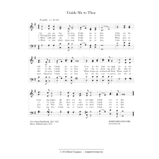 Guide Me to Thee (version 2)