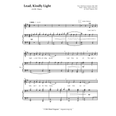Lead, Kindly Light (SATB Arrangement) Lead, Kindly Light (SATB Arrangement)
