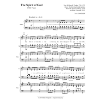 The Spirit of God (SATB / Piano)