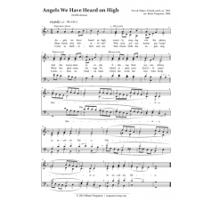 Angels We Have Heard On High (SATB chorus)