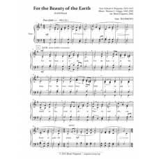 For the Beauty of the Earth (SATB / Piano)
