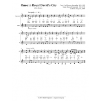 Once in Royal David's City (SSA chorus)