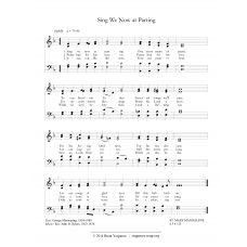 Sing We Now at Parting (version 2)