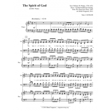 The Spirit of God (SATB / Piano)